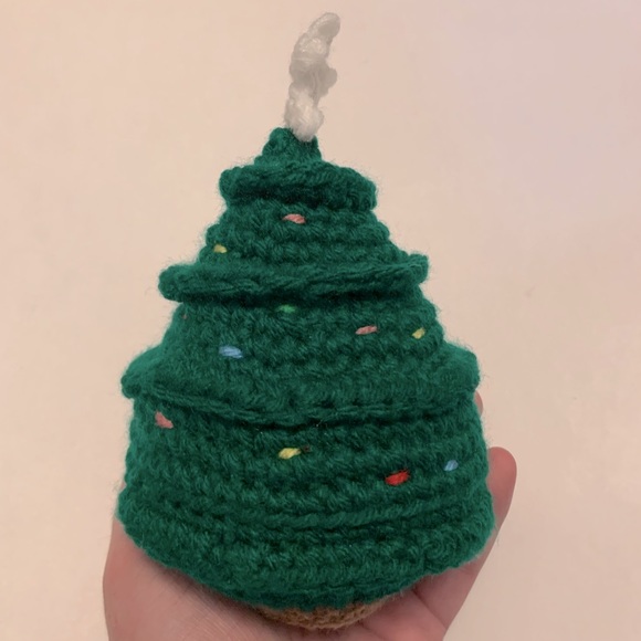 Christmas tree crochet plush handmade - Picture 3 of 10